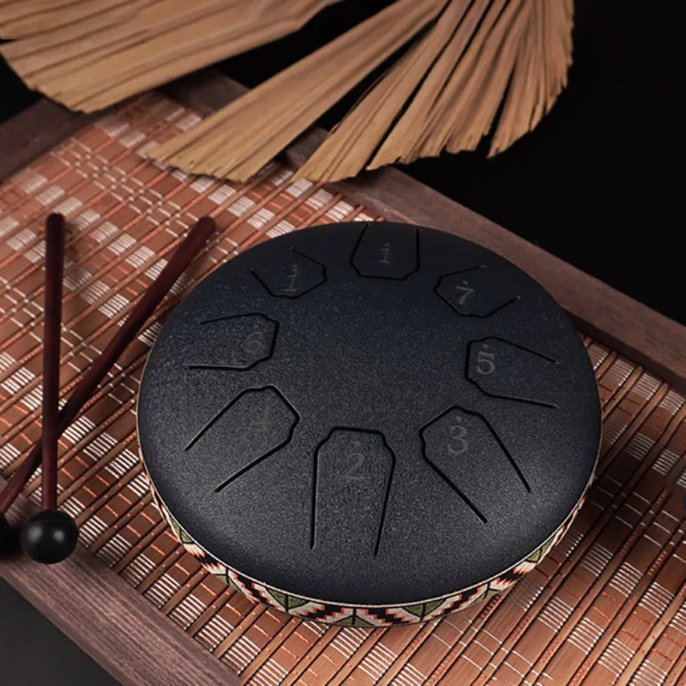 6-Inch 8-Tone Mini Tongue Drum – Perfect for Kids, Yoga, Meditation, and Gifts