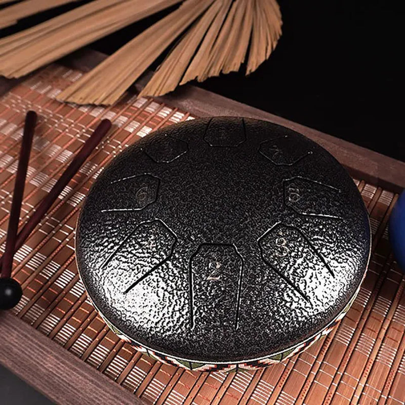 6-Inch 8-Tone Mini Tongue Drum – Perfect for Kids, Yoga, Meditation, and Gifts