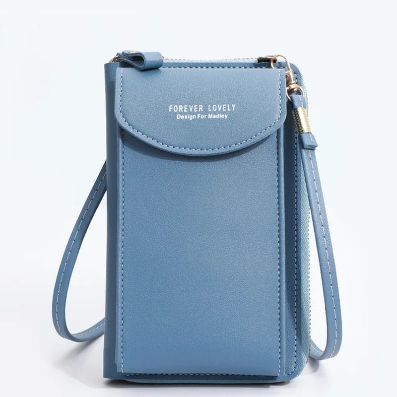 Leather Luxury Women's Handbag – 3-in-1 Crossbody, Clutch, Wallet