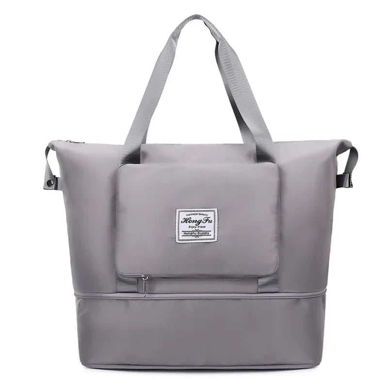 Large Capacity Foldable Travel Bag – Waterproof, Expandable Organizer