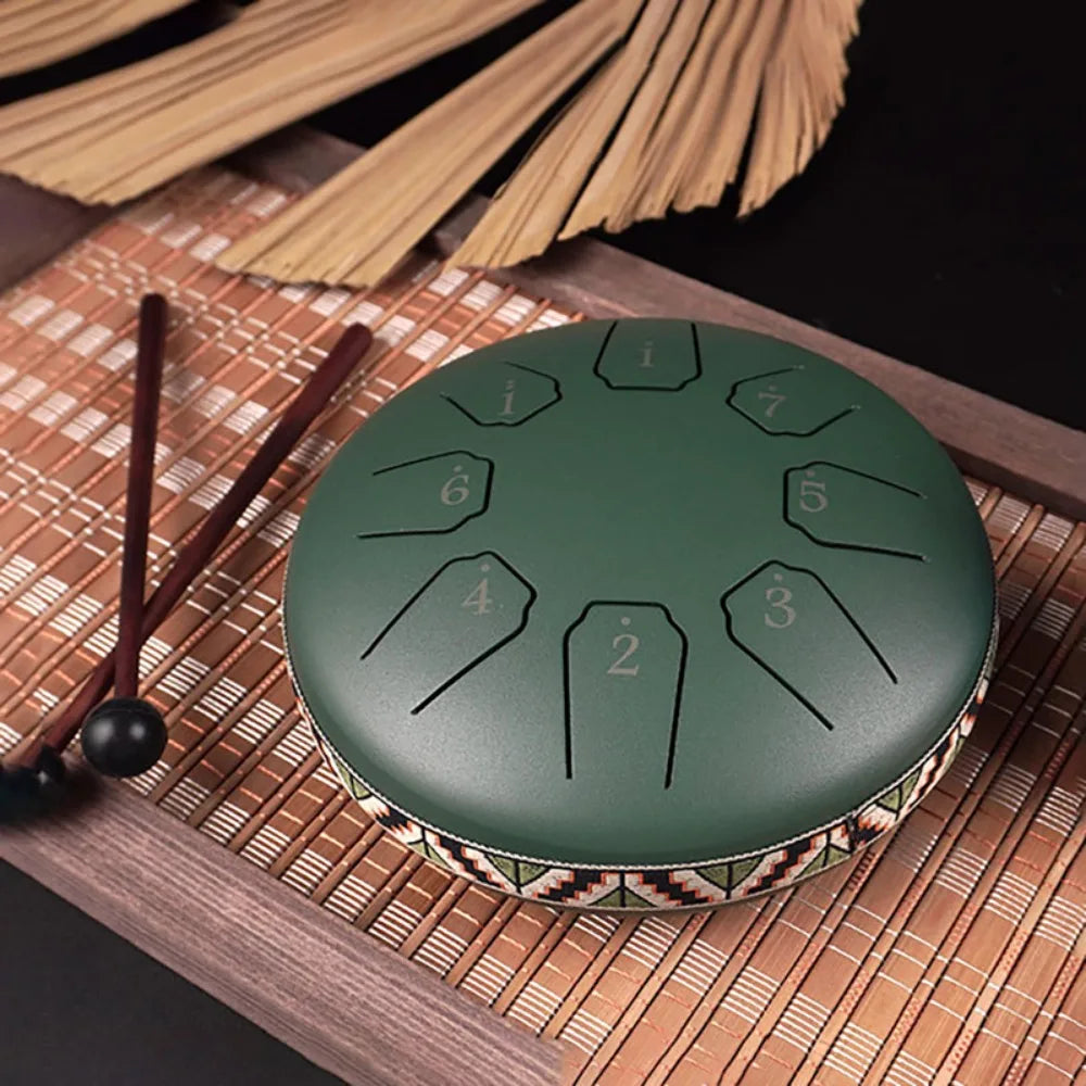 6-Inch 8-Tone Mini Tongue Drum – Perfect for Kids, Yoga, Meditation, and Gifts