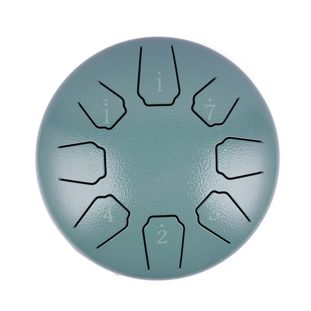 6-Inch 8-Tone Mini Tongue Drum – Perfect for Kids, Yoga, Meditation, and Gifts