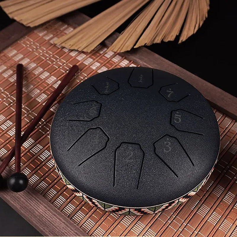 6-Inch 8-Tone Mini Tongue Drum – Perfect for Kids, Yoga, Meditation, and Gifts