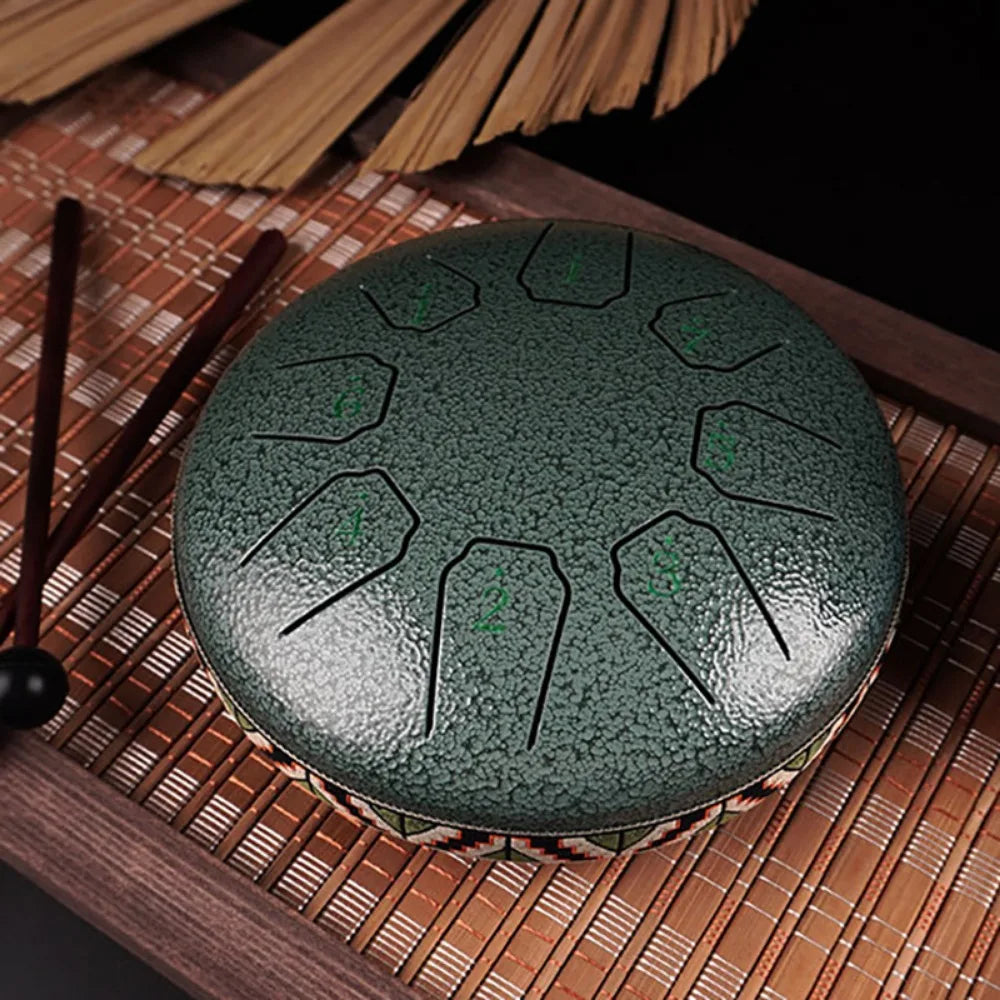 6-Inch 8-Tone Mini Tongue Drum – Perfect for Kids, Yoga, Meditation, and Gifts