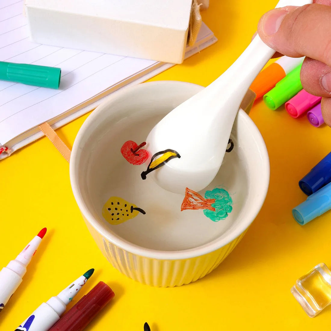 Magical Water Floating Brush Markers - Educational Painting Pens for Kids