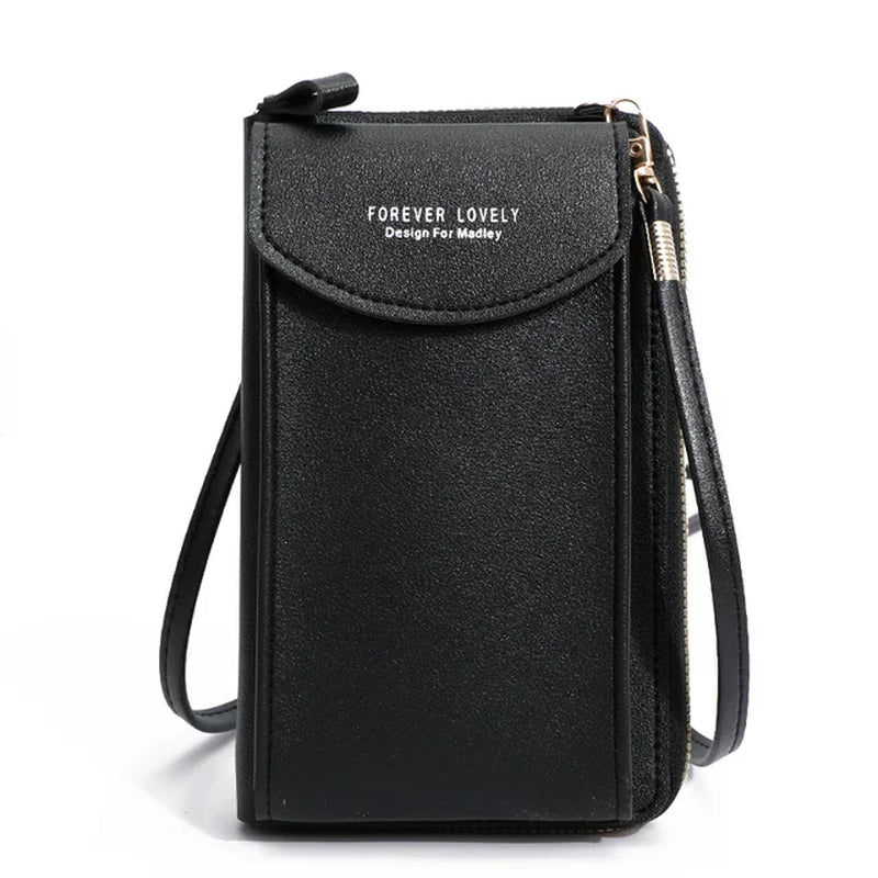 Leather Luxury Women's Handbag – 3-in-1 Crossbody, Clutch, Wallet