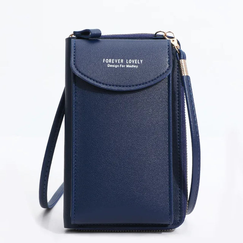 Leather Luxury Women's Handbag – 3-in-1 Crossbody, Clutch, Wallet