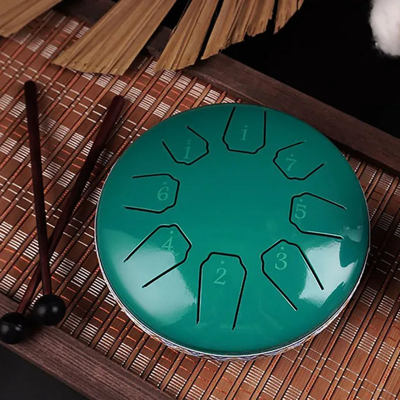 6-Inch 8-Tone Mini Tongue Drum – Perfect for Kids, Yoga, Meditation, and Gifts