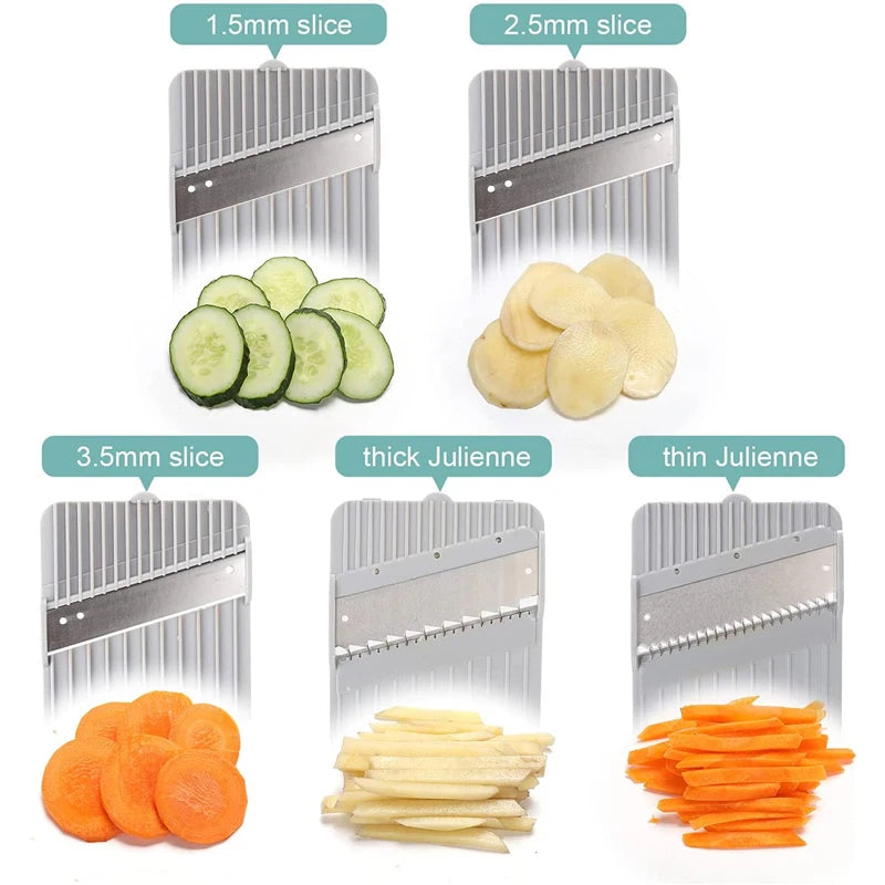 All-in-One Kitchen Slicer & Chopper Set