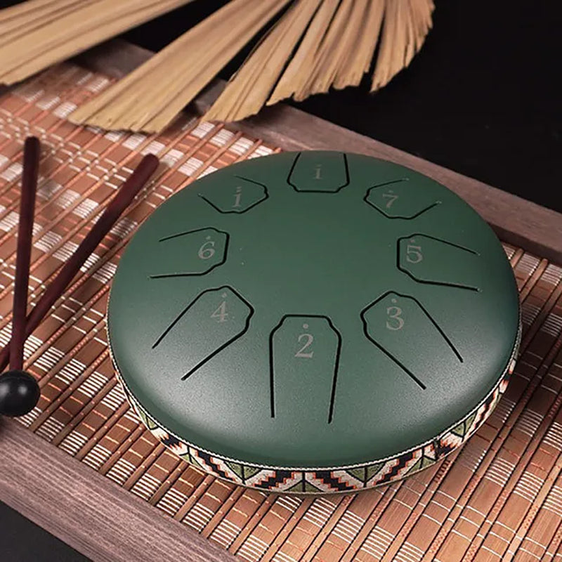 6-Inch 8-Tone Mini Tongue Drum – Perfect for Kids, Yoga, Meditation, and Gifts