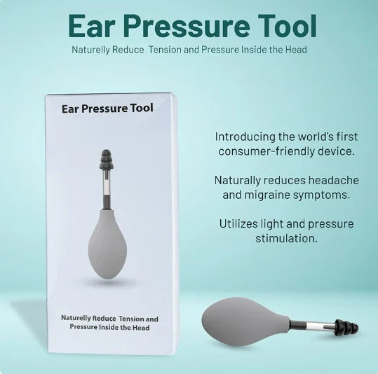 Portable Silicone Ear Pressure Relief Tool – Natural Tension & Headache Relief
