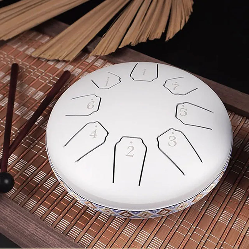 6-Inch 8-Tone Mini Tongue Drum – Perfect for Kids, Yoga, Meditation, and Gifts