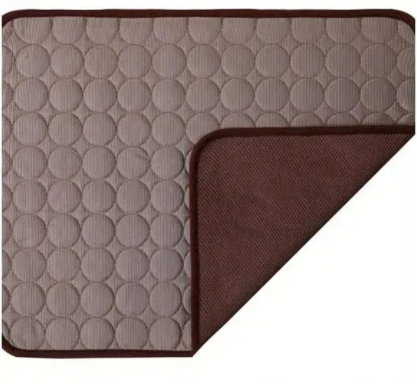 Extra Large Summer Dog Cooling Mat – Reusable, Washable, and Portable