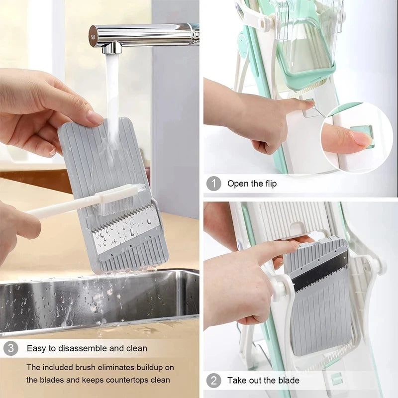 All-in-One Kitchen Slicer & Chopper Set