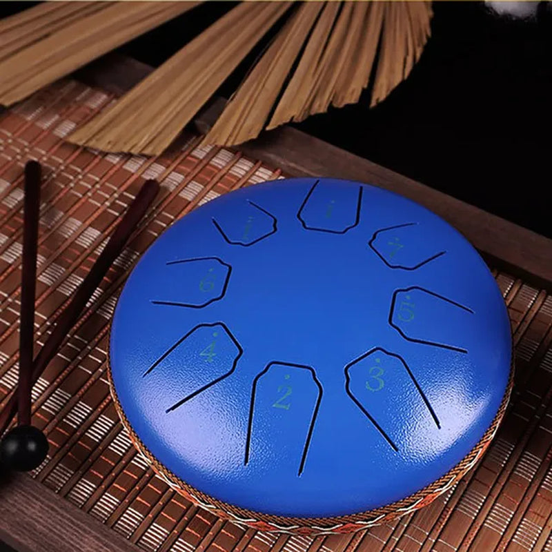 6-Inch 8-Tone Mini Tongue Drum – Perfect for Kids, Yoga, Meditation, and Gifts