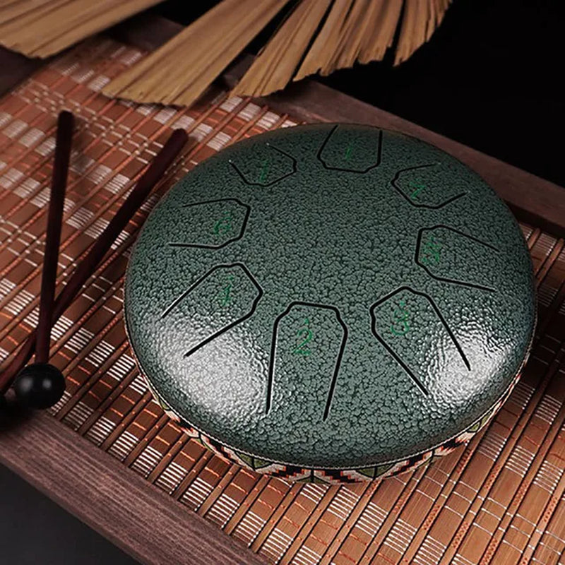 6-Inch 8-Tone Mini Tongue Drum – Perfect for Kids, Yoga, Meditation, and Gifts