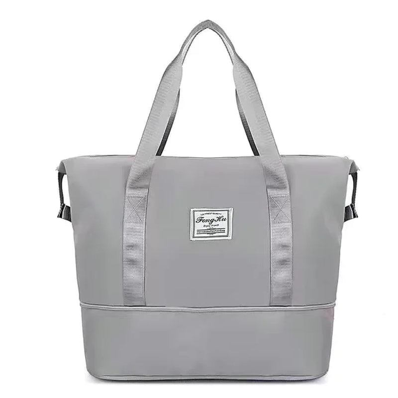 Large Capacity Foldable Travel Bag – Waterproof, Expandable Organizer