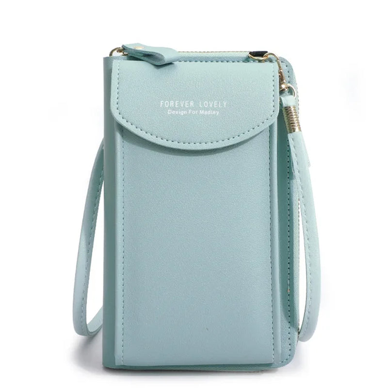 Leather Luxury Women's Handbag – 3-in-1 Crossbody, Clutch, Wallet