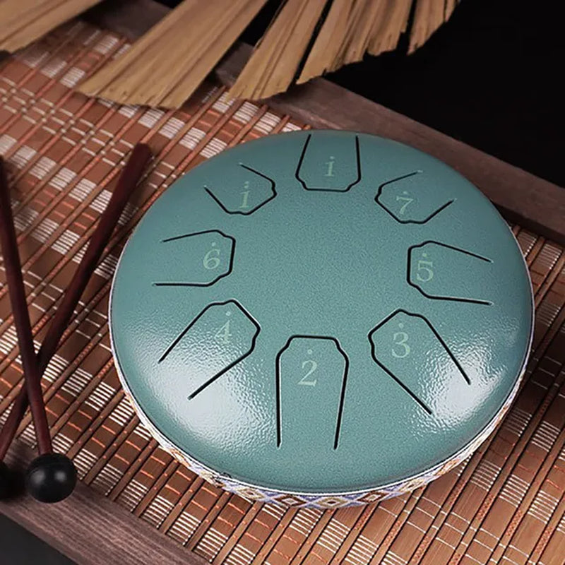 6-Inch 8-Tone Mini Tongue Drum – Perfect for Kids, Yoga, Meditation, and Gifts