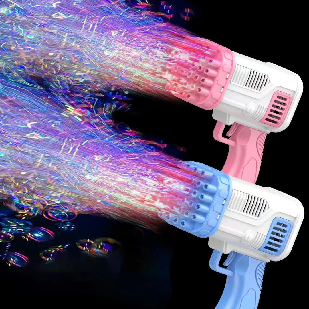 32-Hole Electric Bubble Gun – Fun Bubble Machine for Kids
