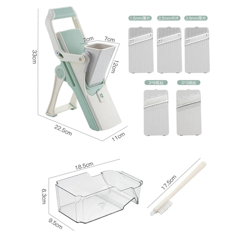 All-in-One Kitchen Slicer & Chopper Set