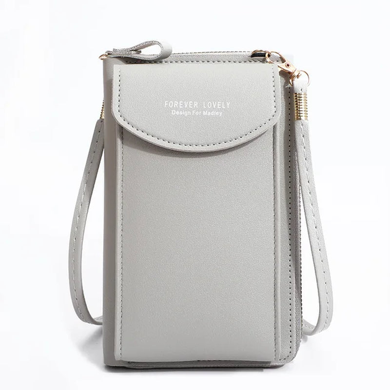 Leather Luxury Women's Handbag – 3-in-1 Crossbody, Clutch, Wallet