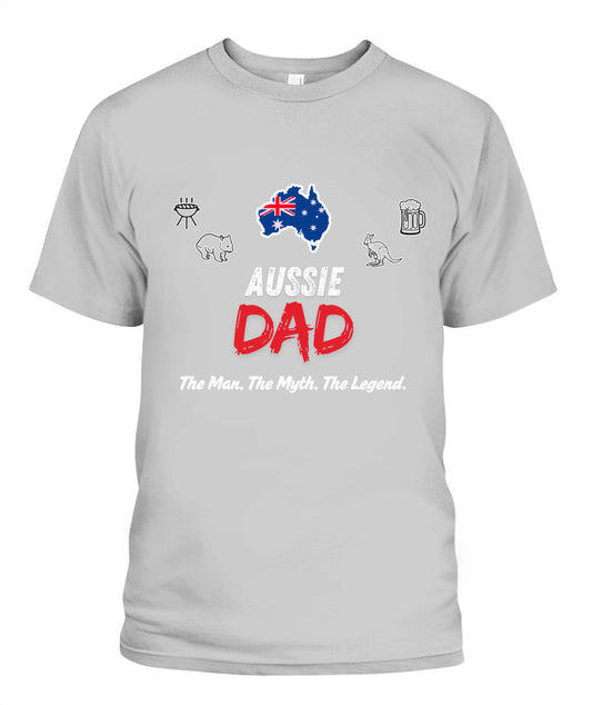 Fathers Day T-Shirt - Aussie Dad