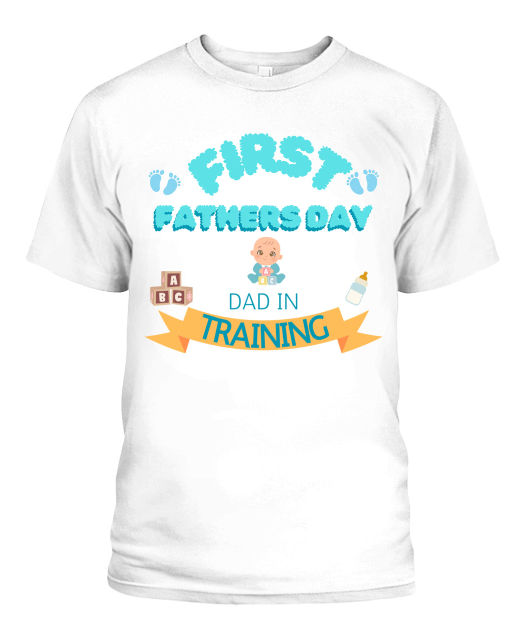 First Fathers Day T-Shirt - Baby Boy