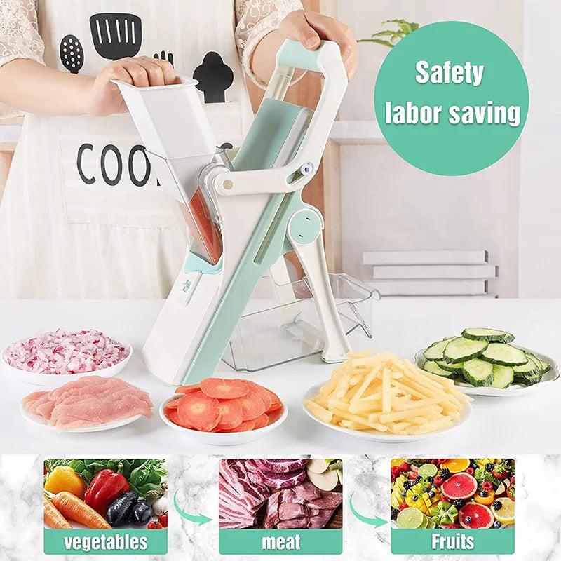 All-in-One Kitchen Slicer & Chopper Set 